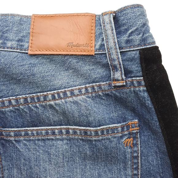 Madewell Perfect Vintage Jean Velvet Tux Stripe Edition - Picture 9 of 14